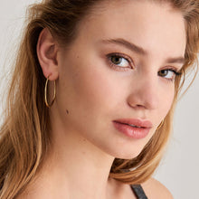 Load image into Gallery viewer, Gold Luxe Hoop Earrings
