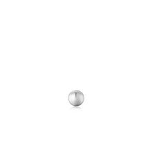 Load image into Gallery viewer, Silver Sphere Barbell Single Earring
