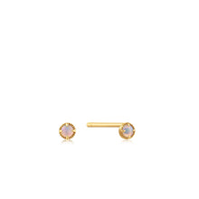 Load image into Gallery viewer, 14kt Gold Opal Stud Earrings
