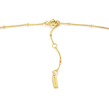 Load image into Gallery viewer, Gold Beaded Chain Link Necklace
