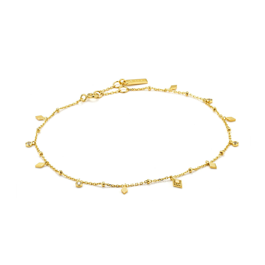 Gold Bohemia Anklet