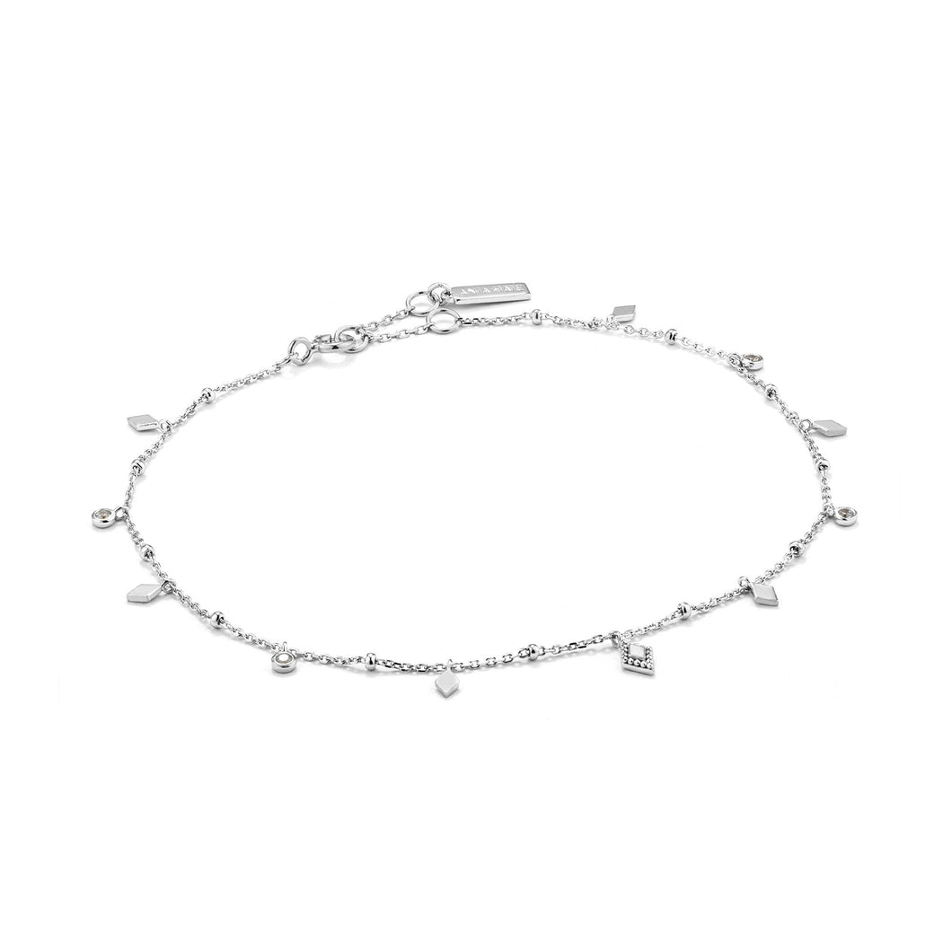 Silver Bohemia Anklet