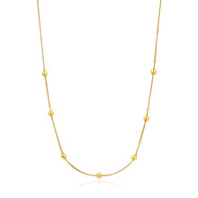 Load image into Gallery viewer, Gold Modern Beaded Necklace
