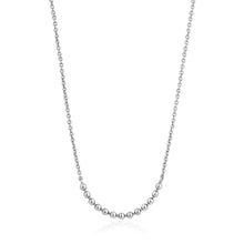 Load image into Gallery viewer, Silver Modern Multiple Balls Necklace
