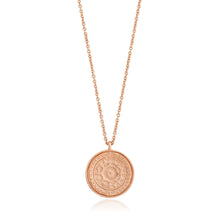 Load image into Gallery viewer, Rose Gold Verginia Sun Necklace
