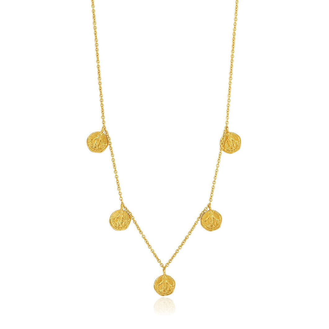 Gold Deus Necklace