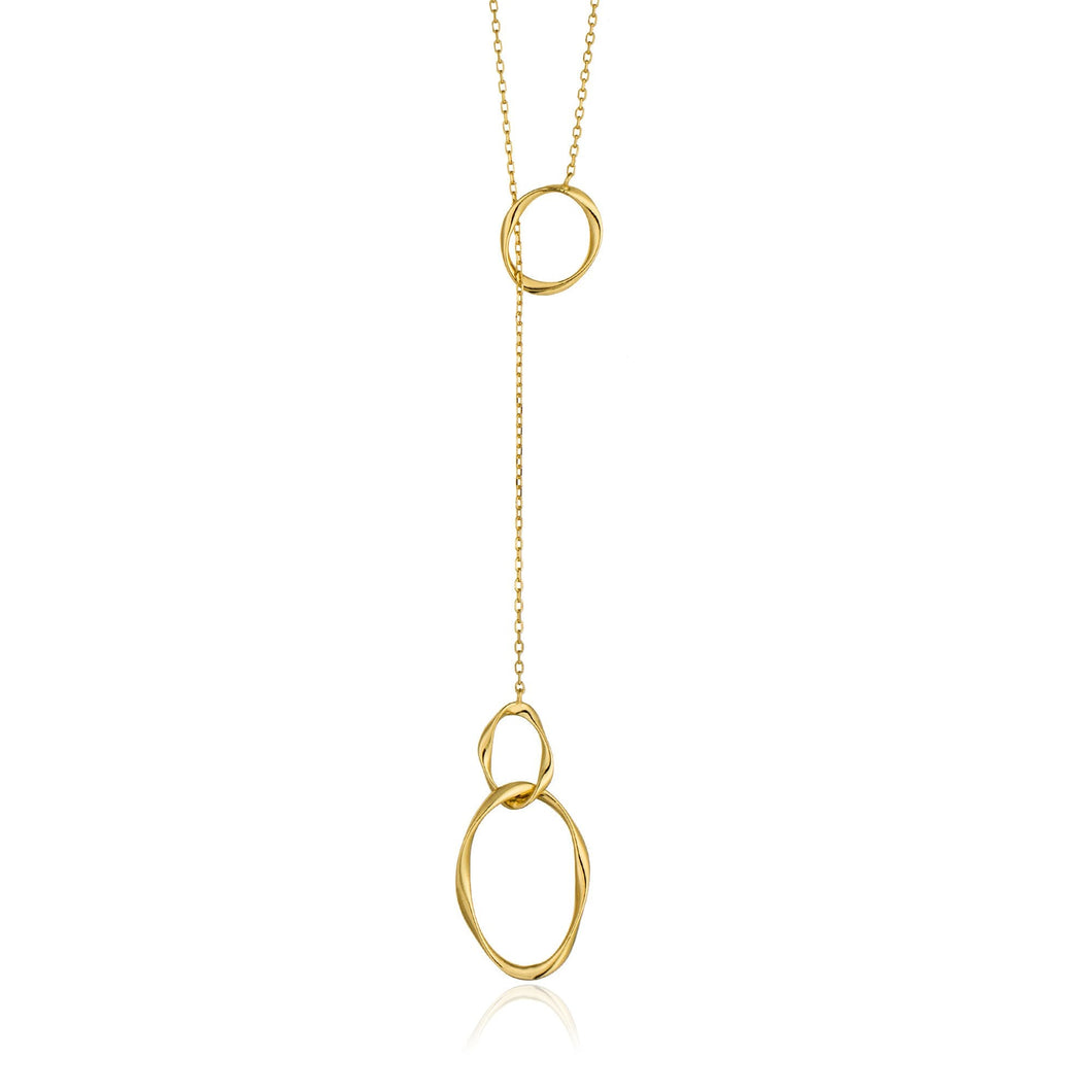 Gold Swirl Nexus Necklace