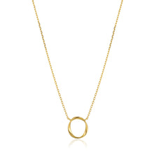 Load image into Gallery viewer, Gold Swirl Necklace
