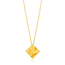 Load image into Gallery viewer, Gold Crush Square Necklace
