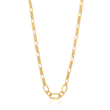 Load image into Gallery viewer, Gold Figaro Chain Necklace
