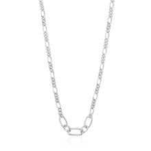 Load image into Gallery viewer, Silver Figaro Chain Necklace
