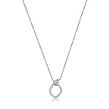 Load image into Gallery viewer, Silver Knot Pendant Necklace
