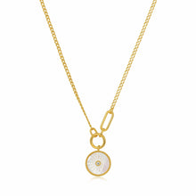 Load image into Gallery viewer, Eclipse Emblem Gold Necklace
