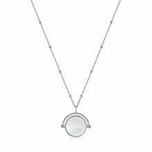 Load image into Gallery viewer, Sunbeam Emblem Silver Necklace
