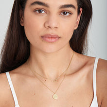 Load image into Gallery viewer, Gold Rope T-Bar Necklace
