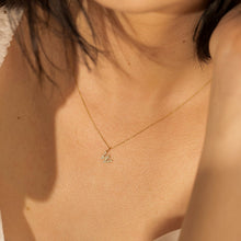 Load image into Gallery viewer, W | Diamond Initial Charm Necklace Charms AURELIE GI 
