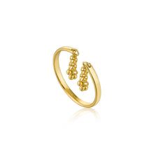 Load image into Gallery viewer, Gold Tassel Drop Adjustable Ring
