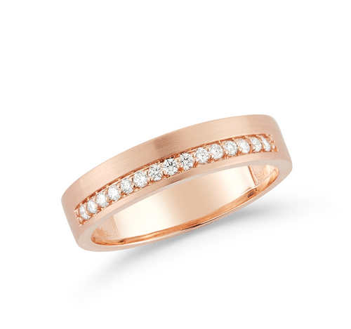 Mate band 14k rose