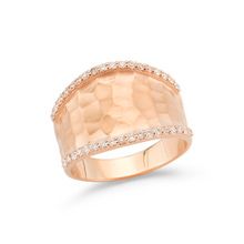 Load image into Gallery viewer, diamond diana ring rose
