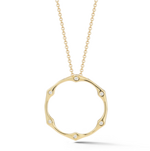 Load image into Gallery viewer, Diamond ophelia necklace yellow gold
