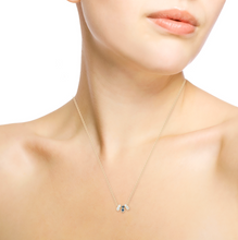 Load image into Gallery viewer, sapphire lia necklace model
