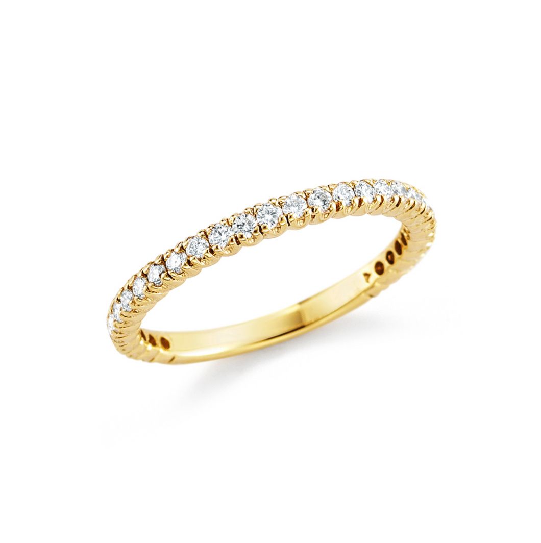 14kt yellow gold eternity ring