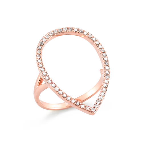 14kt Rose gold ring