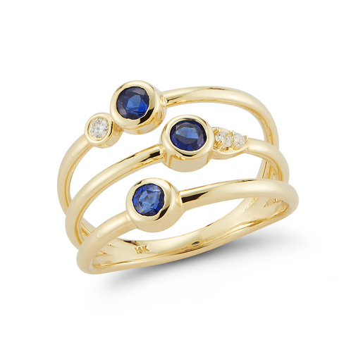 sapphire portia ring