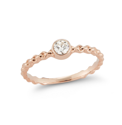 rose gold nico ring