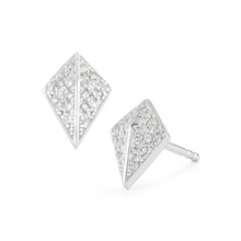 Load image into Gallery viewer, diamond knight earrings
