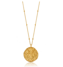 Load image into Gallery viewer, Gold Greek Warrior Necklace
