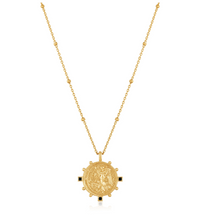 Load image into Gallery viewer, gold goddess necklace
