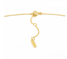 Load image into Gallery viewer, Gold Shimmer Triple Stud Necklace
