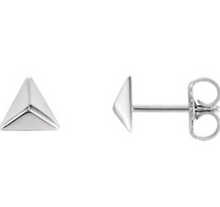 Load image into Gallery viewer, Petite Triangle Earrings
