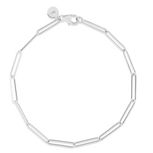 Load image into Gallery viewer, 14k Lungo Paperclip Bracelet
