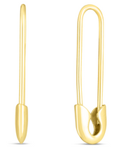 Load image into Gallery viewer, safety pin earrings
