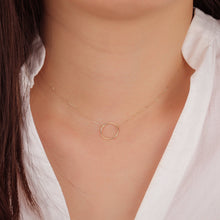 Load image into Gallery viewer, ADA | Open Circle Necklace
