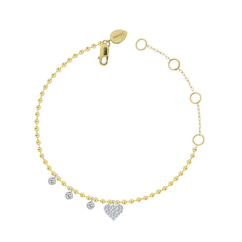 Heart Spot Chain Bracelet