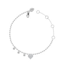 Load image into Gallery viewer, Heart Spot Chain Bracelet
