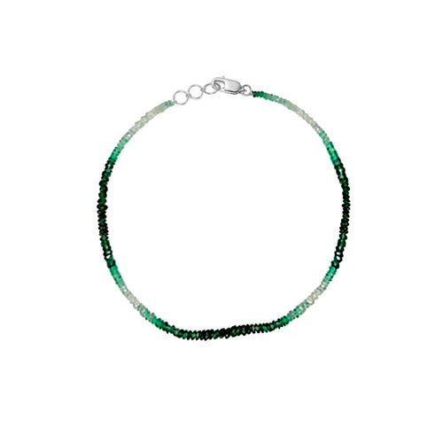 Ombre Emerald Layering Bracelet