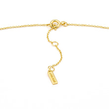 Load image into Gallery viewer, Gold Shimmer Solid Bar Stud Necklace
