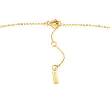 Load image into Gallery viewer, Gold Mother Of Pearl Emblem Necklace
