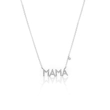 Load image into Gallery viewer, Mama Diamond Necklace
